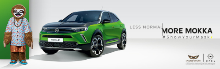 Opel ist offizieller Partner von „The Masked Singer“