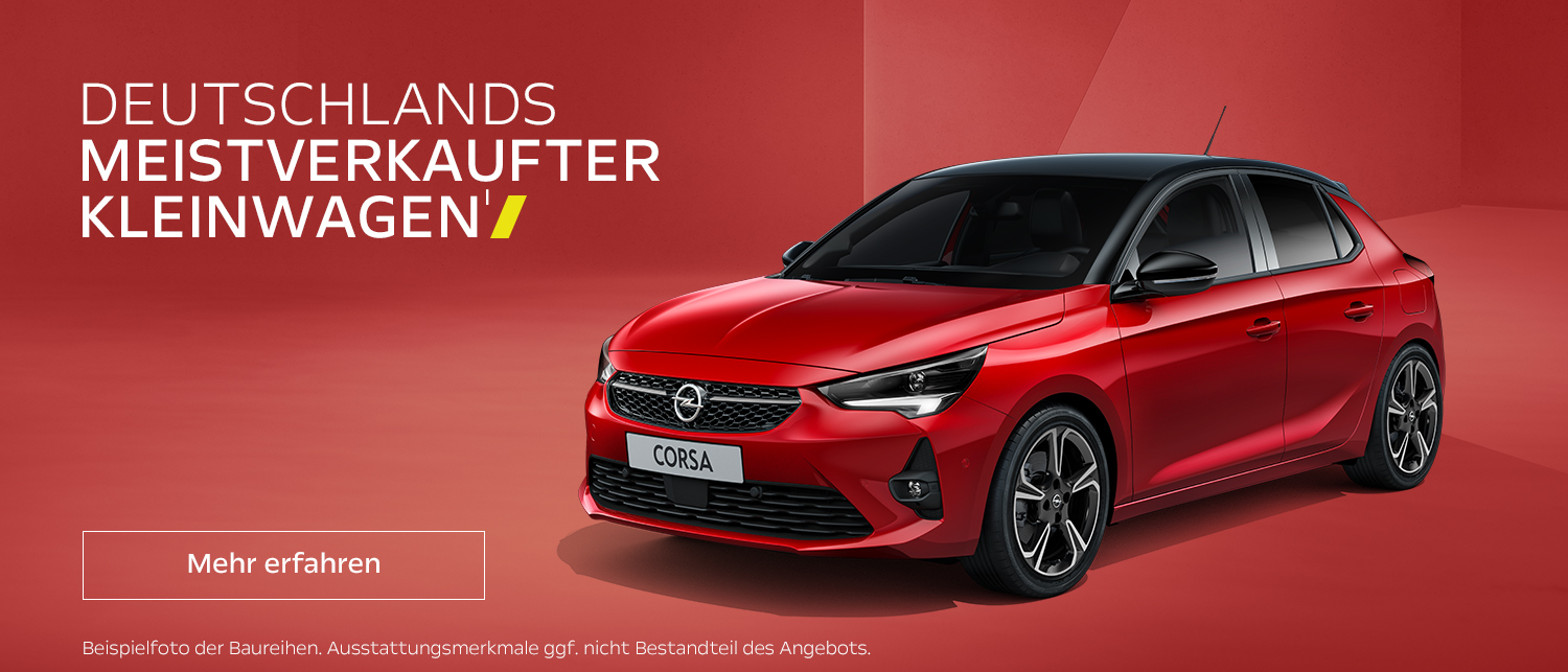 Opel Autohaus Gärtner GmbH PKW Modelle